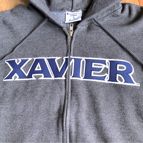 CHAMPION XAVIER Hoodie Jacket Long Sleeve Full Zip Small Gray Men’s UNISEX - Picture 3 of 16